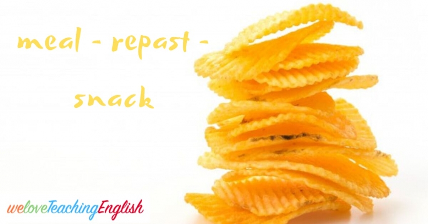 English Idiom: Meal - Repast - Snack