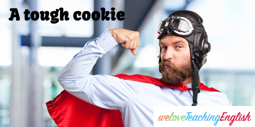 English idiom: a tough cookie